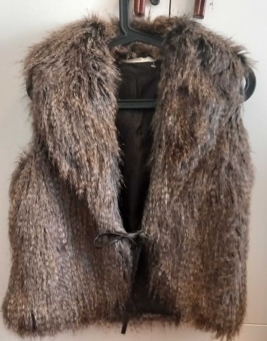 Colete de pelo matizado - Code Collection