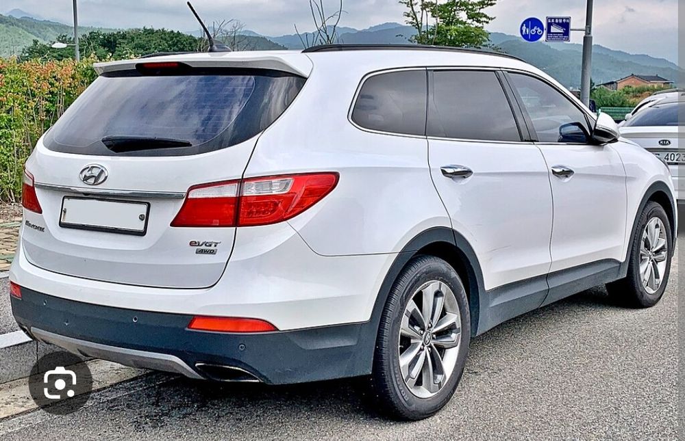 Вставки ручек салонна + подстаканник Hyundai Santafe