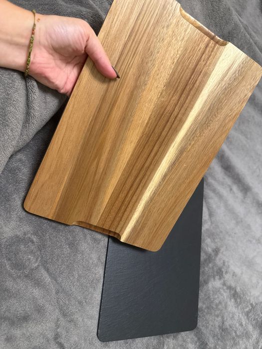 Доска сланец+дерево 33х23 см