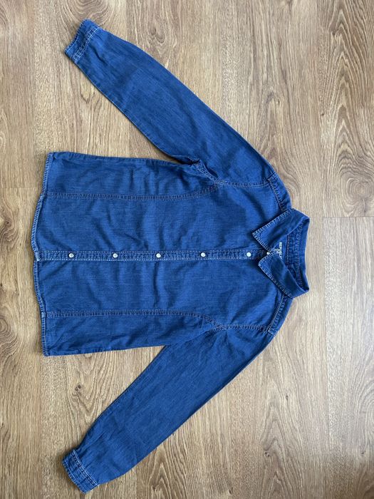 Koszula Dziewczęca Jeansowa Rozmiar 140