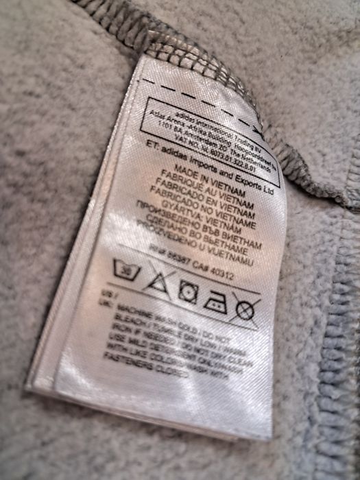 Худі сіре Adidas L