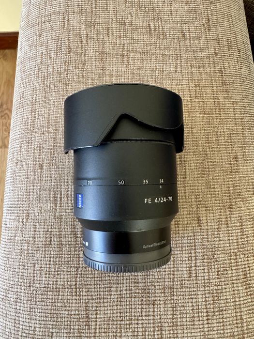 Lente Objetiva Sony FE 24-70 f4 Zeiss