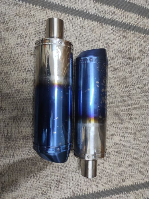 Мото Прямоток Прямоточний Глушник для Мотоциклу Скутера Мопеда Вихлоп