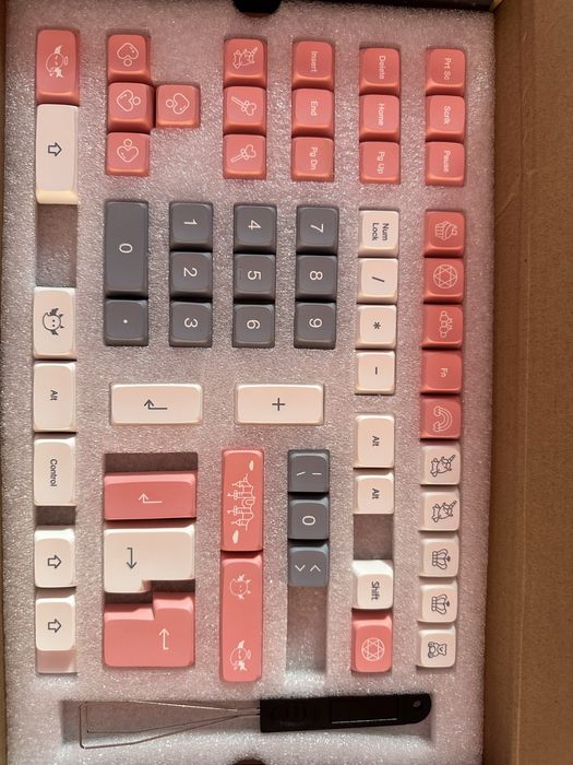 Кейкапы для клавиатуры pbt пластик, XDA профиль