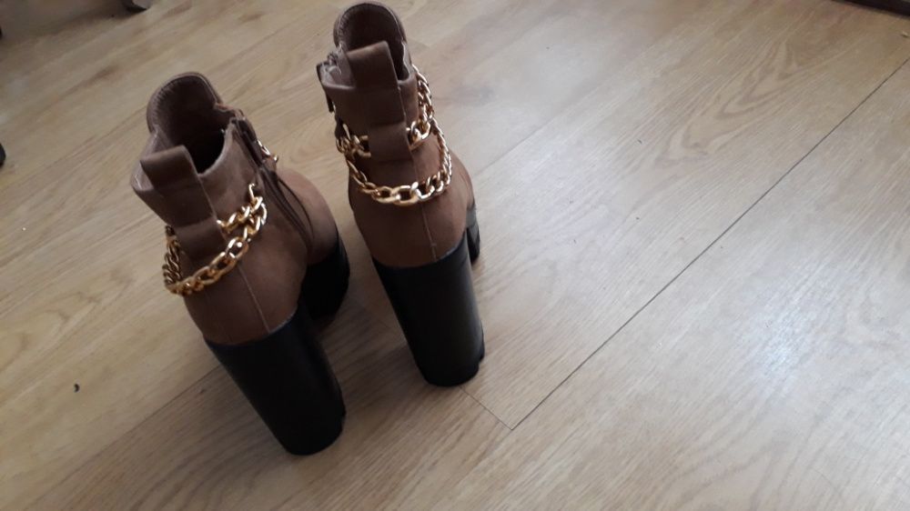 botins camel novos n36