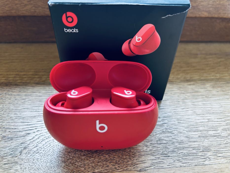 Słuchawki bezprzewodowe Beats Studio Buds Dokanałowe Czerwony