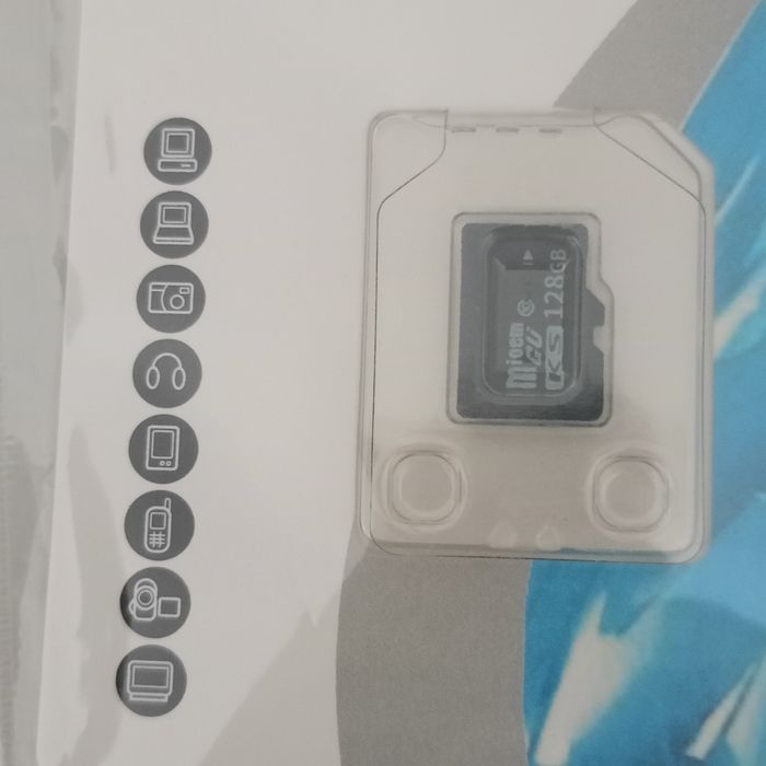Karty pamięci micro 128GB/4sztuki/nowe