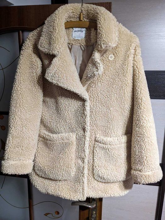 Брендовая женская шубка/тэдди MONKI /M/ (оригинал, Швеция / P.R.C.)