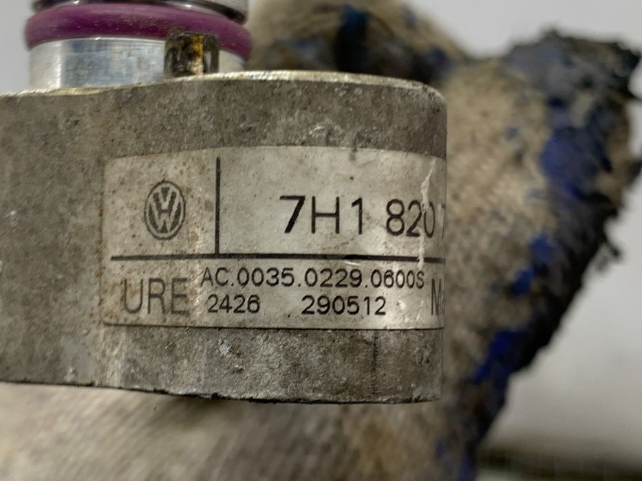 RURKA KLIMATYZACJI VW TRANSPORTER T5 7H1820743AA 2.0 140KM 03-15 Bus