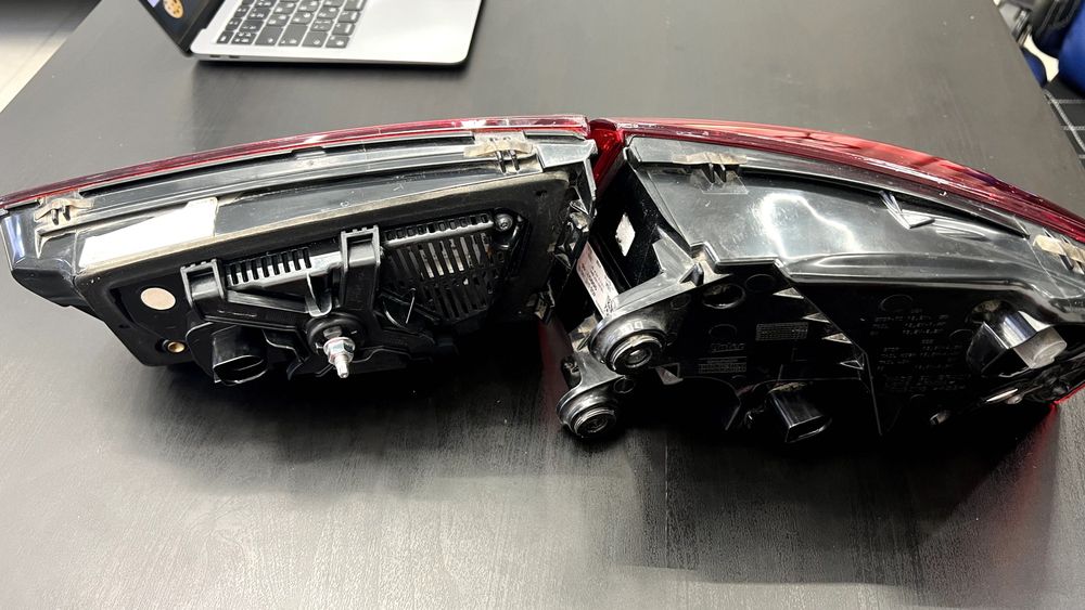 Задні стопи LED - Audi A6 C7 (седан, рестайлинг 2016рік) -  США