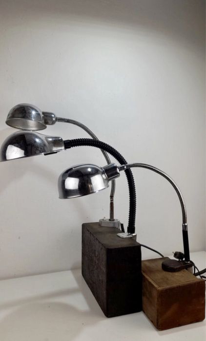 Candeeiros anos 50 em metal