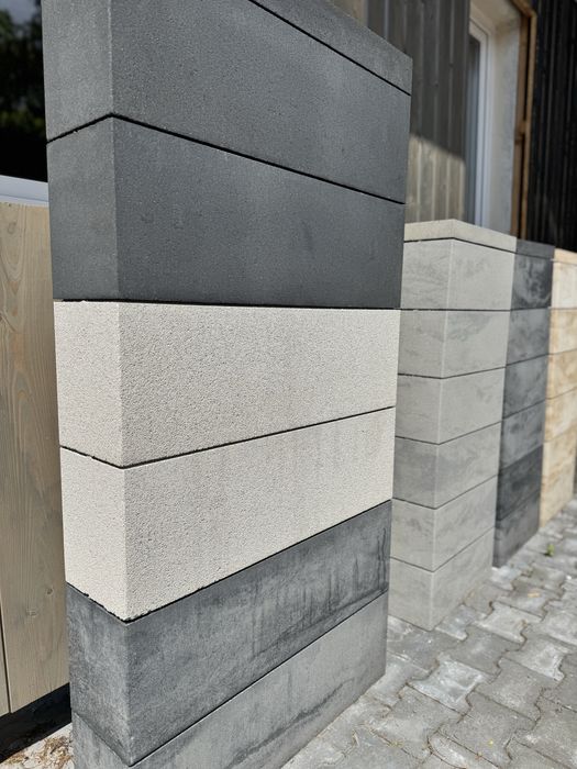 Pustak ogrodzeniowy KONEKT 50x20x20 Linia MILD - LUX, NOX