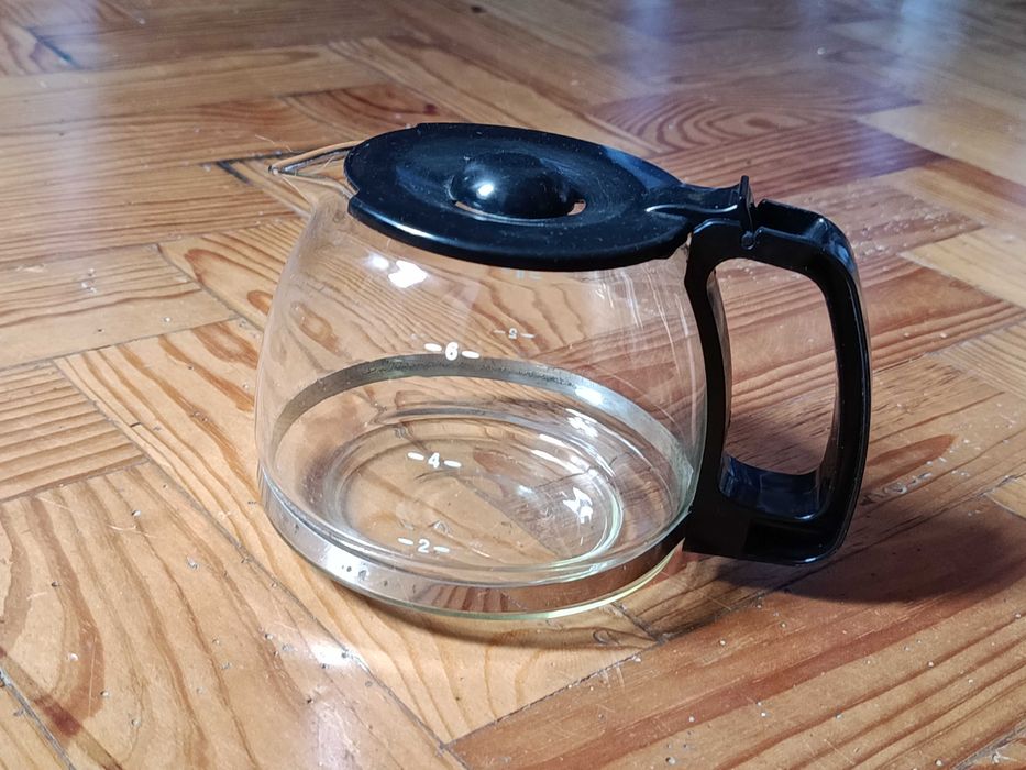 Jarro balao pote vidro maquina cafe filtro pequeno