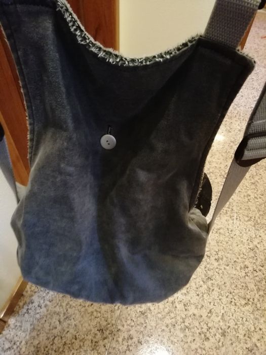Mochila frontal para animais pequenos