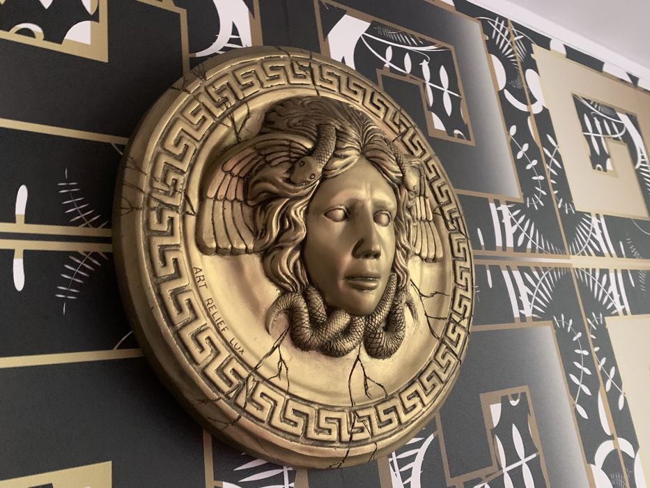 Duża Rozeta Versace Grecka 45CM/Gold Edit/Wysyłka!
