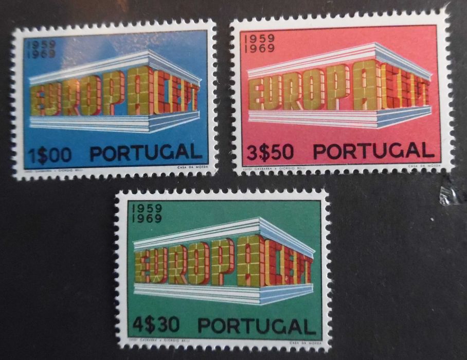 Selos Portugal 1969- Europa CEPT série completa em NOVOS