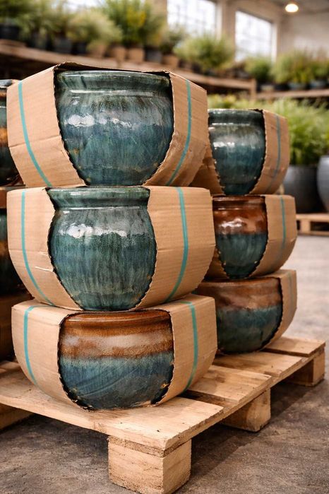 Donice Ceramiczne Mrozoodporne Ogrodowe