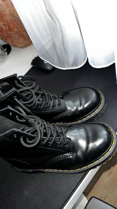 Buty Dr. Martens 1460 BEX Black Smooth Rozmiar 38