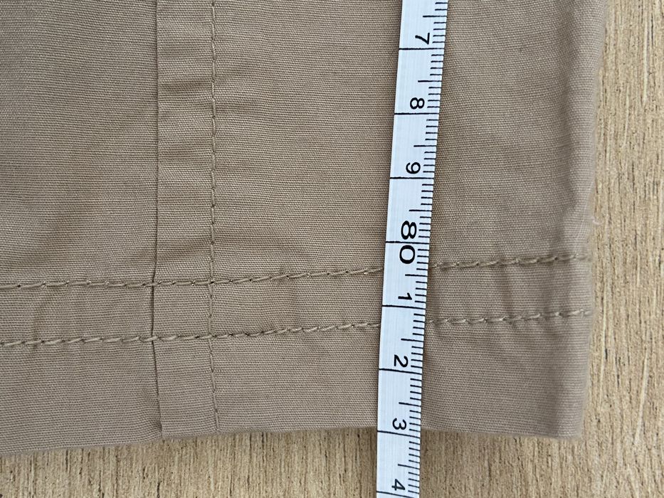 So bin ich 50 5XL damskie spodnie capri rybaczki spodenki beżowe Vintage