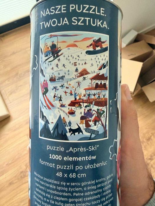 Puzzle Muno 1000 elementów - Apres-Ski