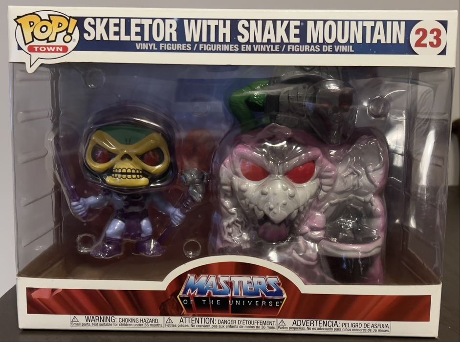 Funko Pop Skeletor with snake mountain