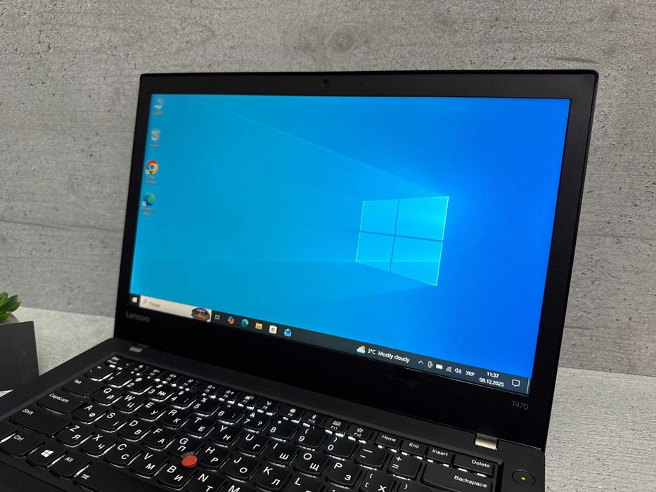 Мультимедійний ноутбук Lenovo Леново T470/i5-6300u/250gb ssd/14"