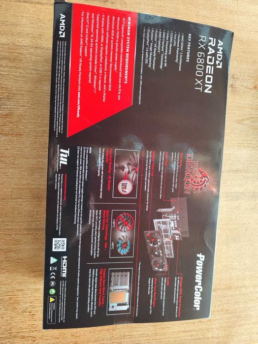 AMD Radeon 6800XT 16GB Red Dragon 4K
