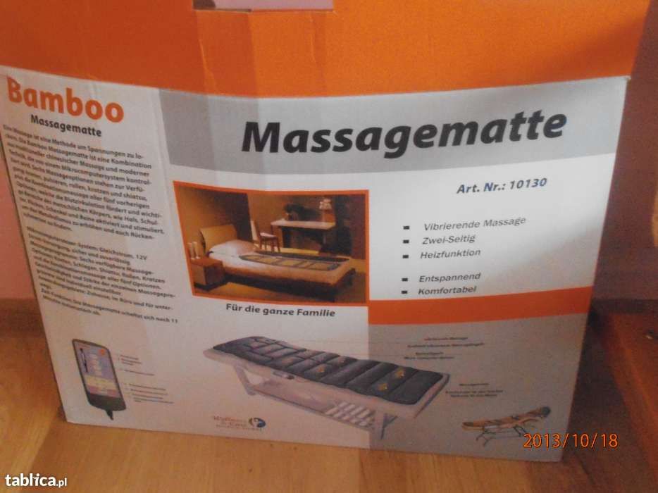 Materac do masażu