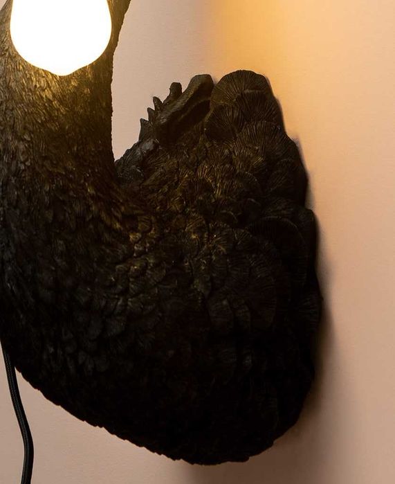 Настенная лампа лебедь, Германия, светильник, декор для дома, бра