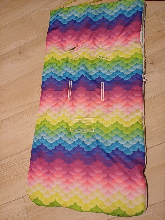 Nowy śpiworek do wózka, gandoli, spacerówki handmade