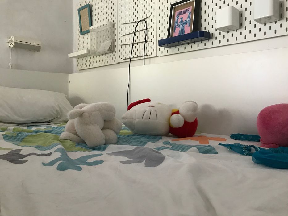 Sistema de Cama, secretaria e roupeiro, estilo SMASTAD Ikea. Ótimo estado. Vendo por mudança