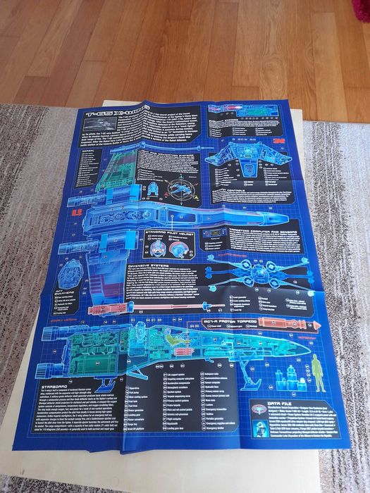 Albúm com posters Starwars Blueprints - Rebel Edition