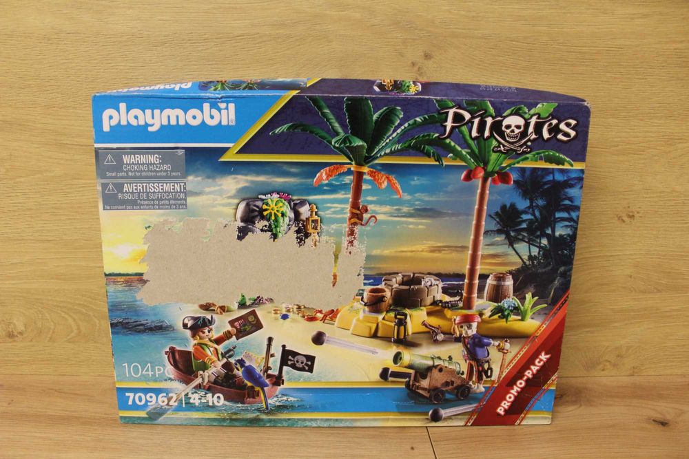 PLAYMOBIL 70962 Piracka wyspa skarbów ze szkielet