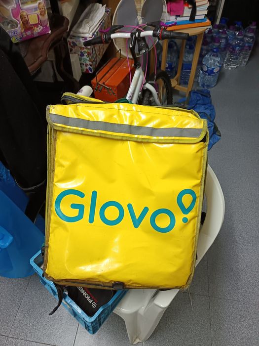 Mochila glovo para trabalhadores Uber/Bolt etc