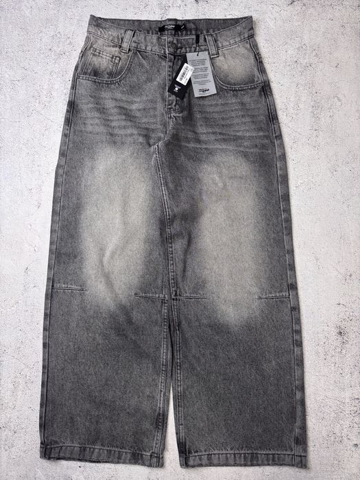 Jaded London Washed Grey 26,28,30,32,34,36 Colossus Jeans: 2 699