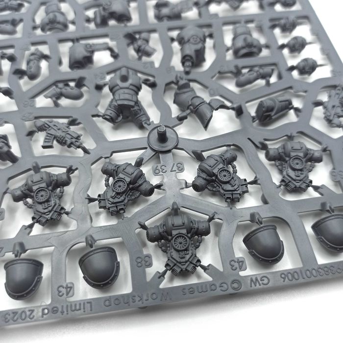 Литник Warhammer: The Horus Heresy MK III (5 фигур, оригинал).