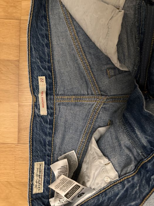 Джинсы Levis (high loose taper)