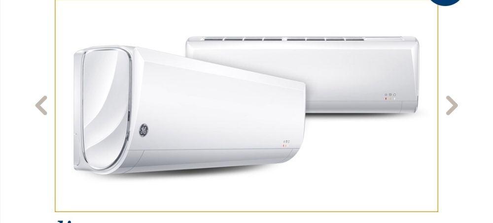 Ar condicionado GE GES-NX2G25IN M duas unidades interiores