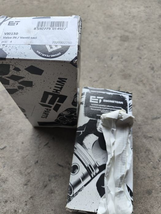 Впускні клапана G4FC ET Engineteam VI0150