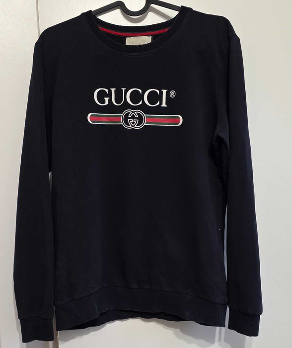 Granatowa bluza Gucci