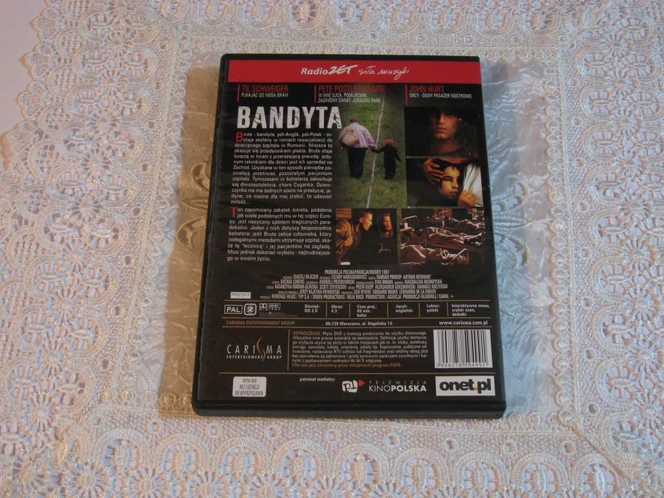 Film DVD Bandyta 1997 Polski Lektor
