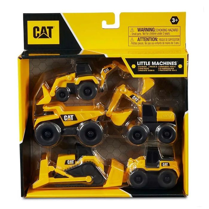 Ігровий набір Міні-техніка Funrise CAT  машинки 5 шт