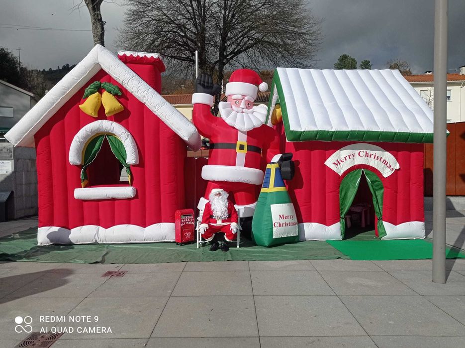 Aluguer - Insuflável - CASA DO PAI NATAL