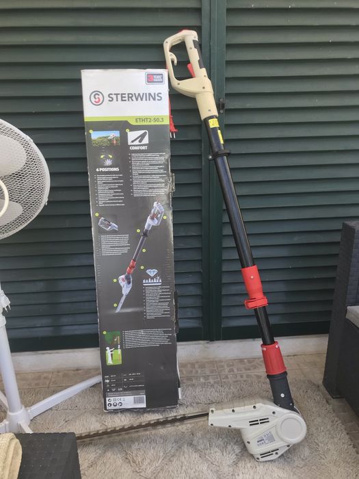 Corta-sebes Telescópico Elétrico Sterwins ETHT2-50.3 (Como Novo)