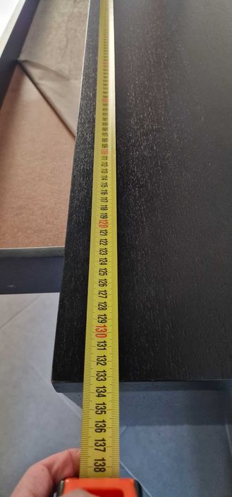 Consola de entrada em wengué castanho
