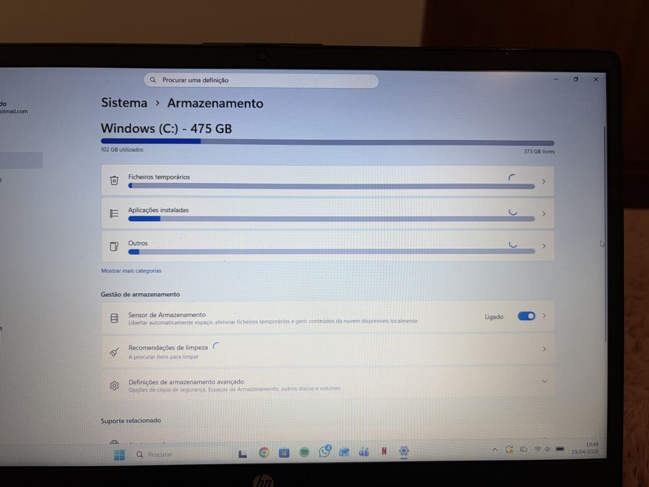 Portátil HP 15 Ryzen 5 | 16GB RAM | 512GB SSD | Garantia até 2028 + Rato e Bolsa