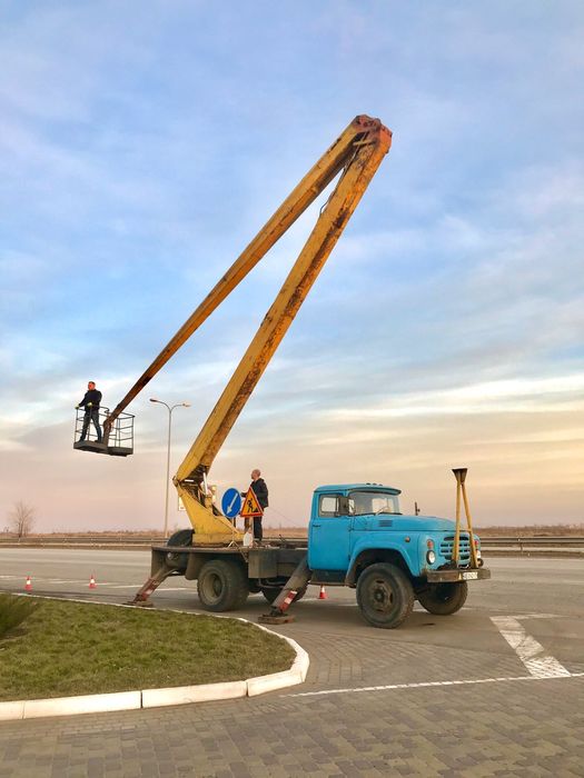 Автовышка - Спил деревьев