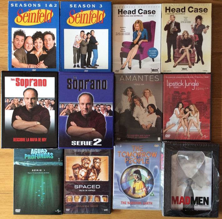 Seinfeld,Head Case,Sopranos,Amantes,Mad Men