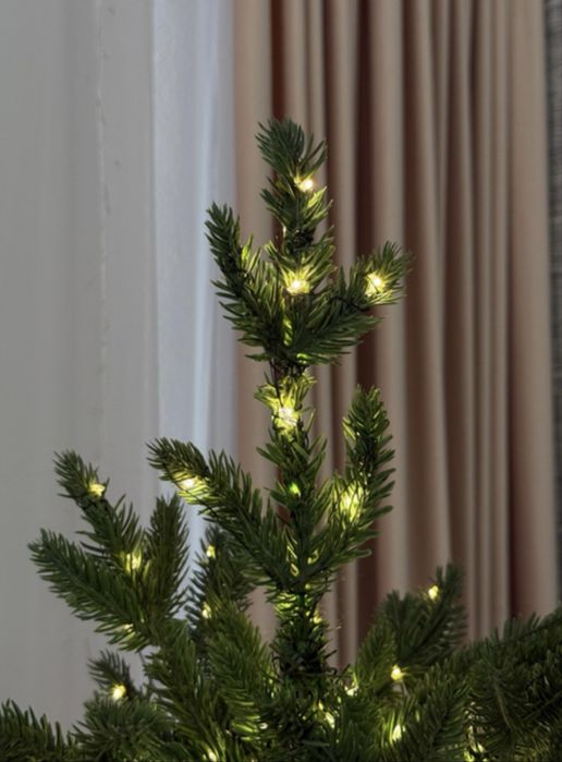 Гірлянда 10,30,50 м метров роса гирлянда на зеленому дроті опт/роздріб