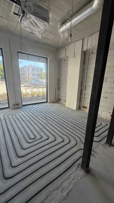 Frezowanie wylewek pod ogrzewanie podłogowe bezpyłowo